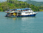 Golf von Phang Nag Seakayak  Abfahrt im Hafen in der Po Bay die Ausflugsschiffe mit Kajaks (TH).